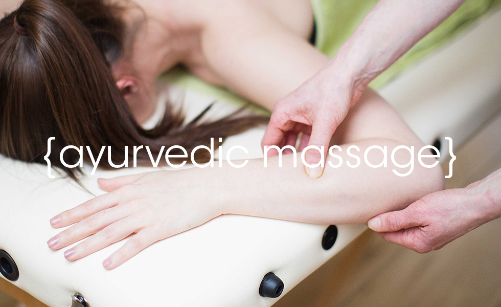 Ayurvedic massage at Lotus health and fitness