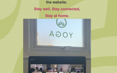 All our classes are now available via live-streaming