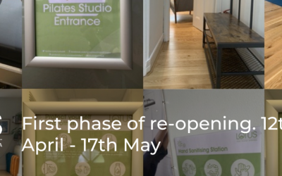 Studio Re-opening 12th April – 17th May